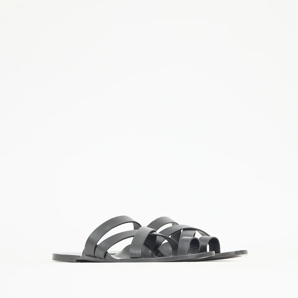 The Row Leather Kris Sandals IT 39 - Picture 3 of 12